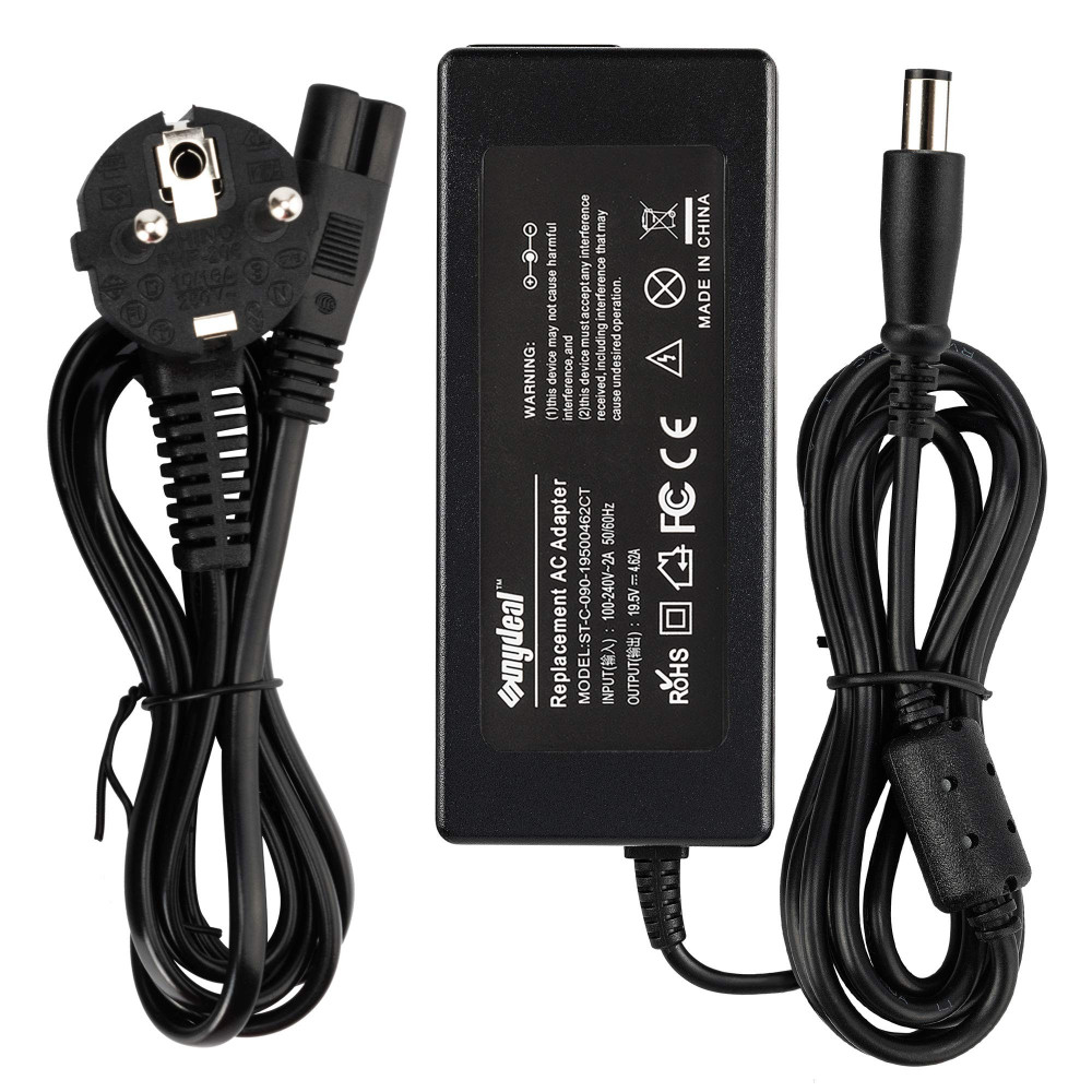 Sunydeal 90W Chargeur d'alimentation 19.5V 4.62A compatible Sunydeal 90W Chargeur d'alimentation 19.5V 4.62A compatible