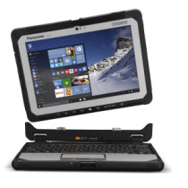 Panasonic Toughbook CF-20 m5-6Y57 CF-20C5190VM 8 GB RAM 10.1in Biometric Barcode