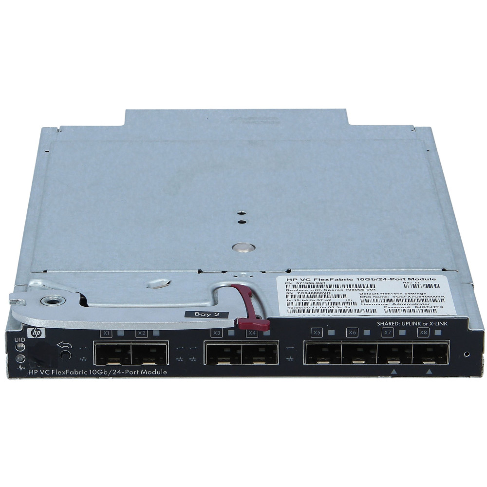 HP VC FlexFabric 10Gb/24-Port Module 571956-B21 HP VC FlexFabric 10Gb/24-Port Module 571956-B21