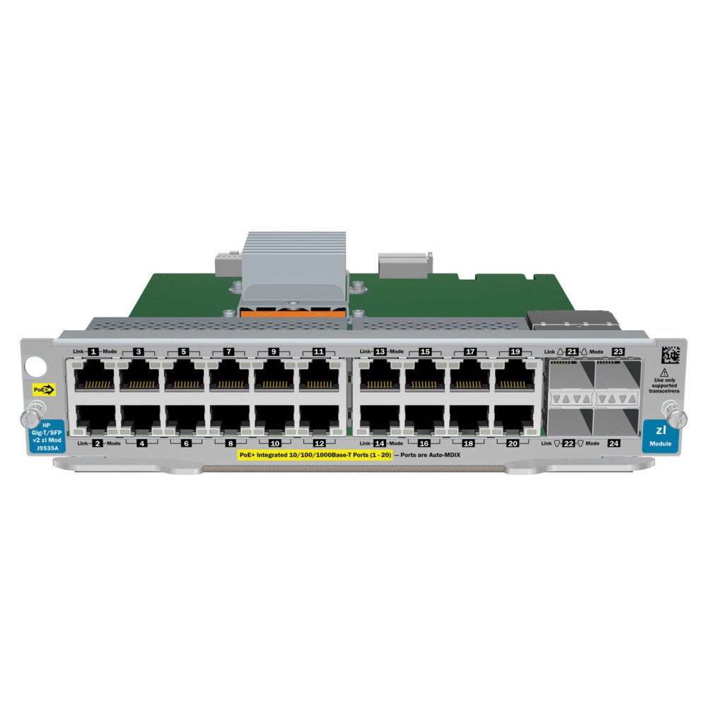 20-Port GT PoE+/4-Port SFP v2 Module 5188-3775 20-Port GT PoE+/4-Port SFP v2 Module 5188-3775