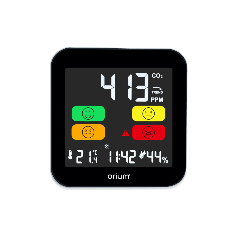 ORIUM Quaelis 14 Mesureur de Qualité de l'air CO2 ORIUM Quaelis 14 Mesureur de Qualité de l'air CO2