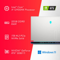 DELL Alienware x17 R2 17.3FHD i9-12900HK 5GHz RTX3080Ti Windows 11 Home
