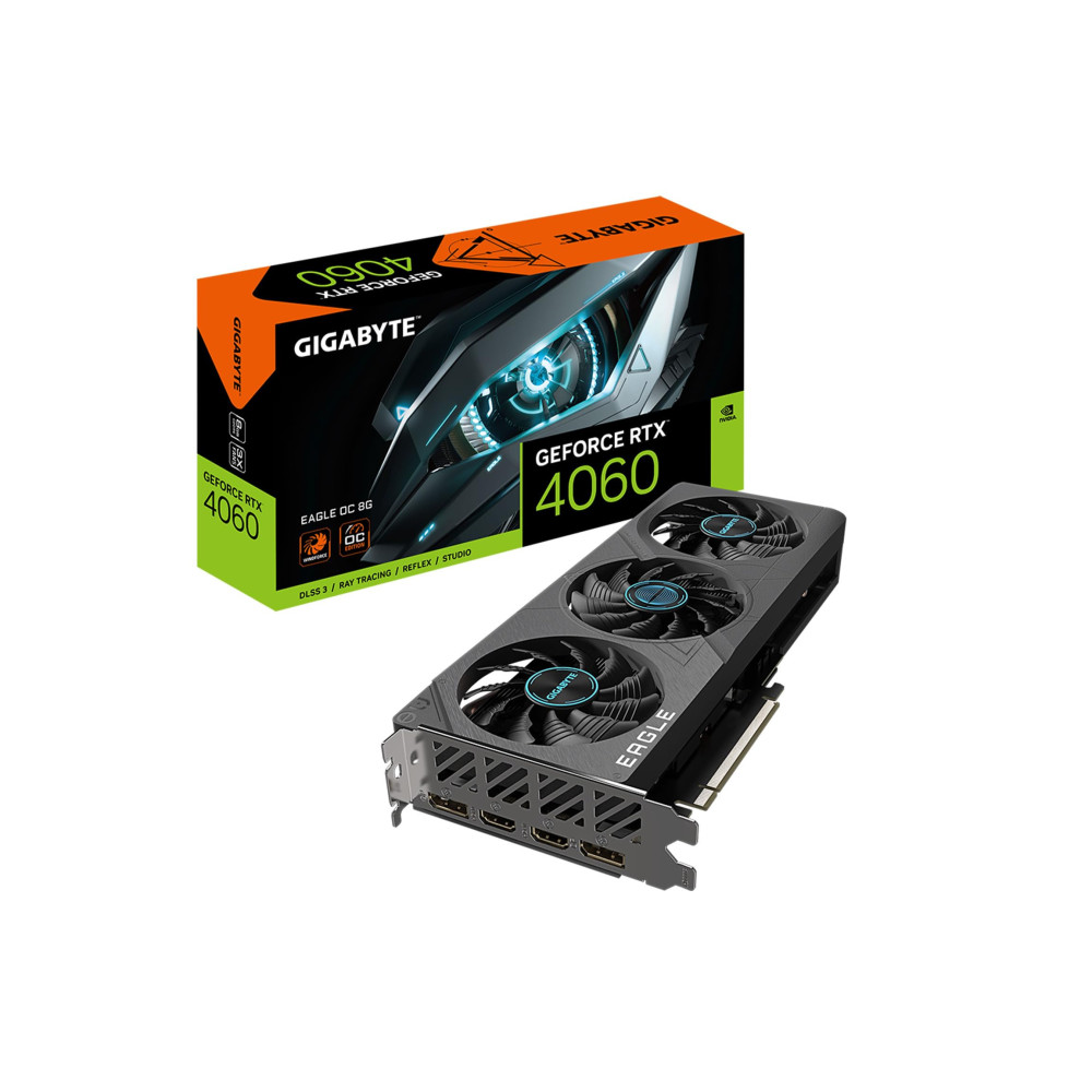 Carte graphique Gigabyte RTX 4060 Eagle OC (8GO) Carte graphique Gigabyte RTX 4060 Eagle OC (8GO)