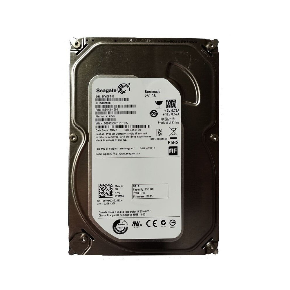 HDD 250GB SATA 3.5P ST250DM000 1BD141-302 HDD 250GB SATA 3.5P ST250DM000 1BD141-302
