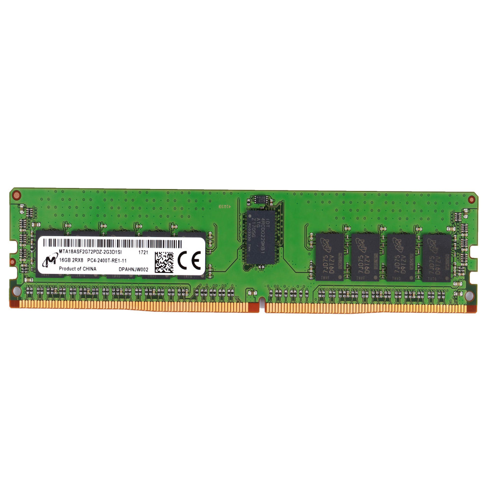 RAM 16GB DDR4R 2400T MTA18ASF2G72PDZ-2G3D1 2Rx8 RDIMM RAM 16GB DDR4R 2400T MTA18ASF2G72PDZ-2G3D1 2Rx8 RDIMM