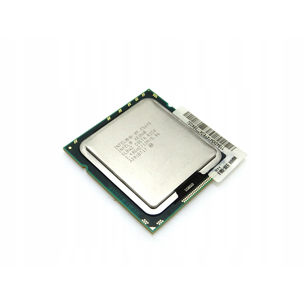 Intel Xeon E5645 processor 2.4 GHz 12 MB Intel Xeon E5645 processor 2.4 GHz 12 MB