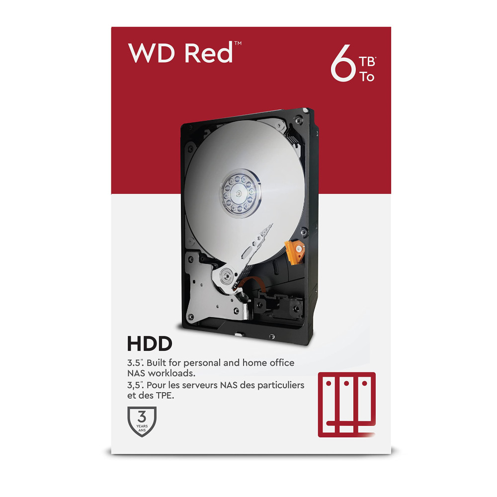 Disque dur WD Red 3.5 SATA 6 To Disque dur WD Red 3.5 SATA 6 To