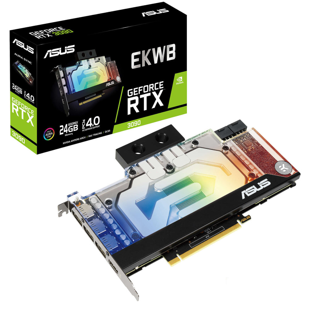 ASUS EKWB GeForce RTX3090 24Go ASUS EKWB GeForce RTX3090 24Go