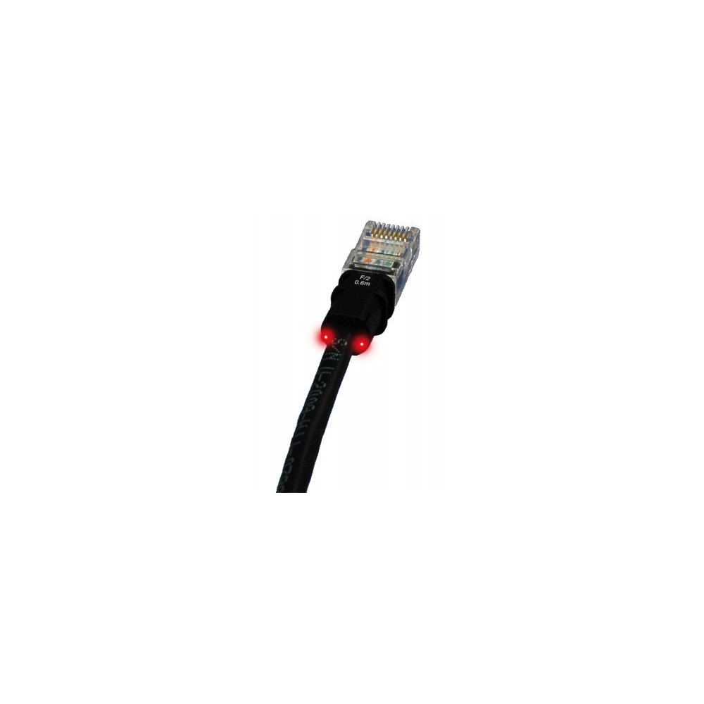 CONNECTIQUE PATCHSEE CORDON RJ45 NOIR 4,9M PC16-U/16