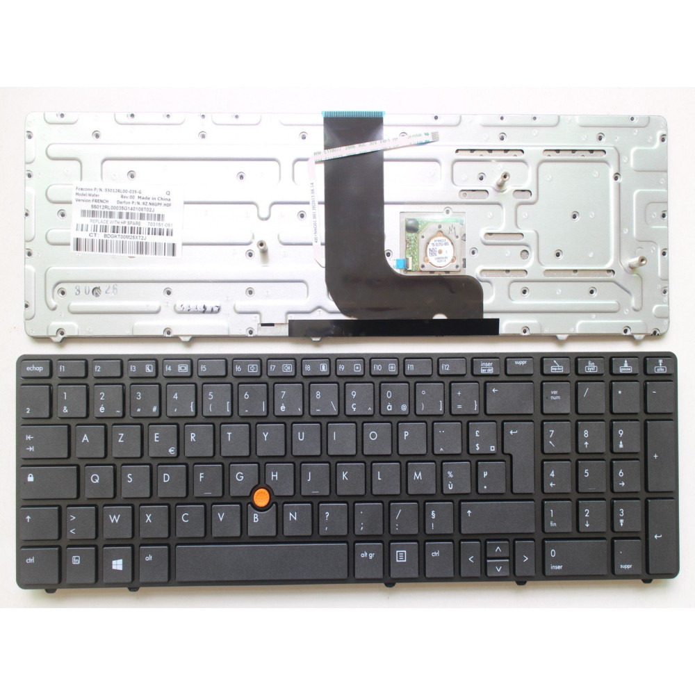 Clavier HP Elitebook 8560w Clavier HP Elitebook 8560w