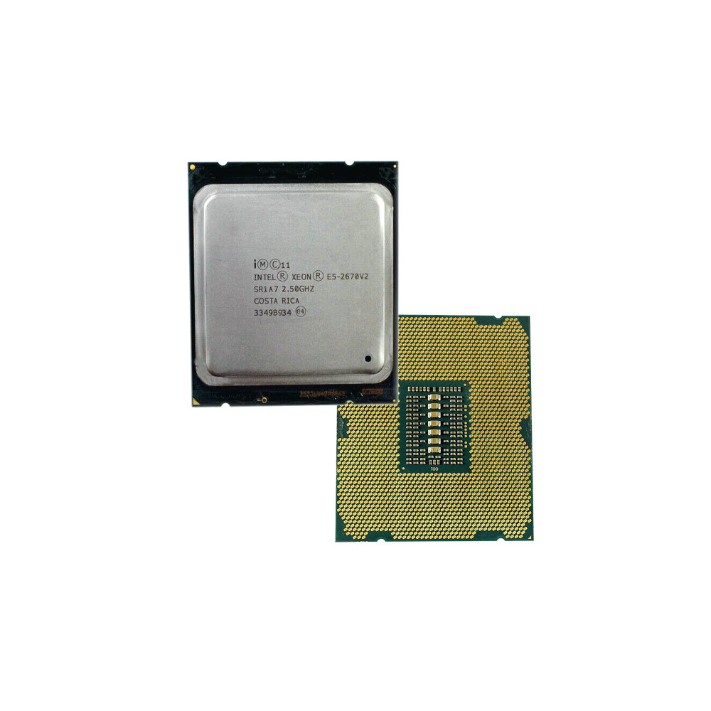 Intel Xeon E5-2670V2 processor 2.5 GHz 25 MB Intel Xeon E5-2670V2 processor 2.5 GHz 25 MB