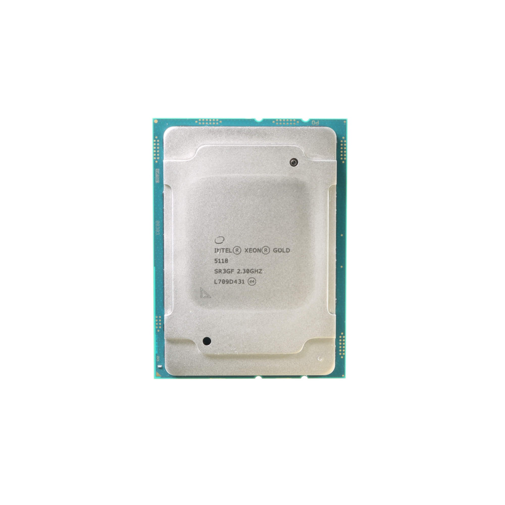 Intel Xeon 5118 processor 2.3 GHz 16.5 MB L3 Intel Xeon 5118 processor 2.3 GHz 16.5 MB L3