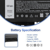 Batterie Compatible GJKNX E5480
