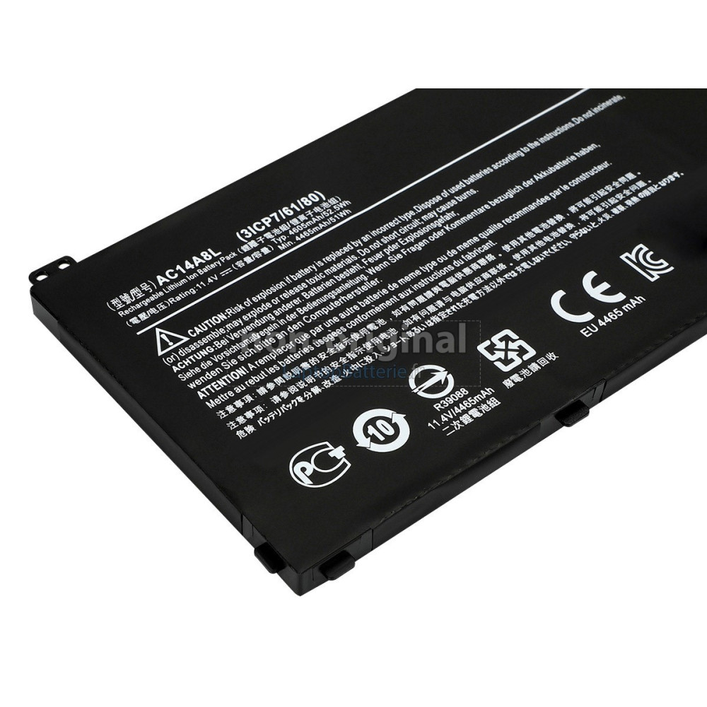 Batterie Acer Spin 3 SP314-51-P0WG SP314-51-P2H4 Batterie Acer Spin 3 SP314-51-P0WG SP314-51-P2H4