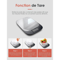SINOCARE KITCHEN SCALA CK-793 BALANCE DE CUISINE CONNECTE