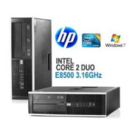 HP Ordinateur Elite 6000 SFF AT492AV CTO E8500 3.16 Ghz Windows 7 Pro DVDRWDL