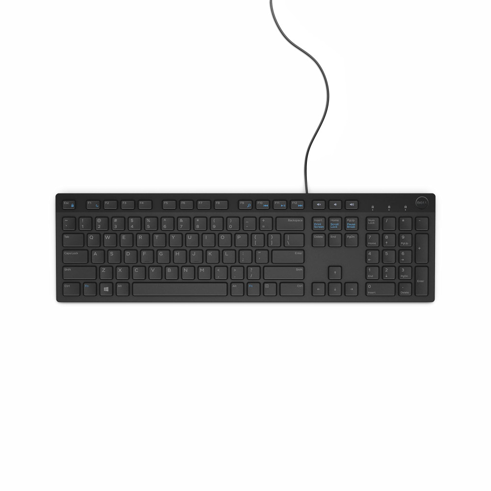 CLAVIER DELL CLAVIER USB SLIM AZERTY KB216-BKFR CLAVIER DELL CLAVIER USB SLIM AZERTY KB216-BKFR