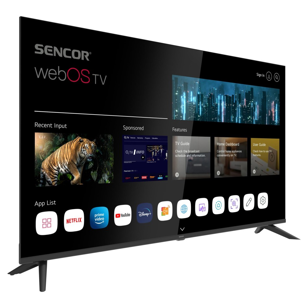 SMART TV 4K (UHD) 50'' SENCOR SLE 50US801TCSB