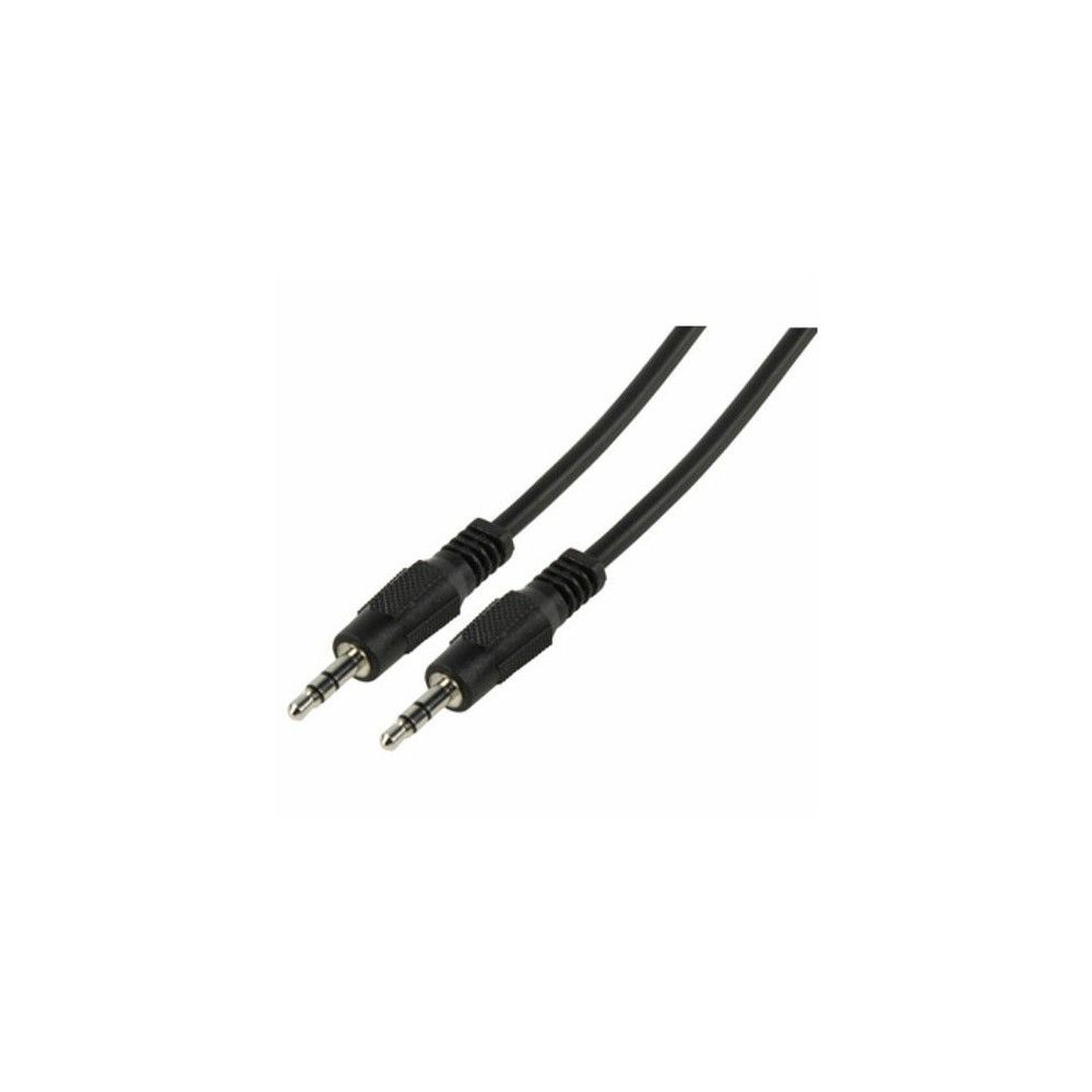 Cable jack stéréo male male 1/1.2M