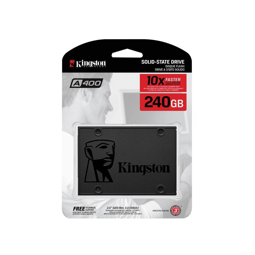 Disque Dur SSD Kingston A400 240GB