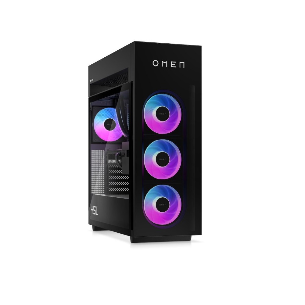 HP HyperX OMEN Omen Max 45L AMD Ryzen 7 9800X 3D Ram 32 Go. NVMe 1 To. RTX 5090