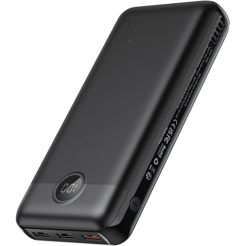 BATTERIE EXTERNE VEGER POWER BANK V3008 X001S098QV 30000 mAh
