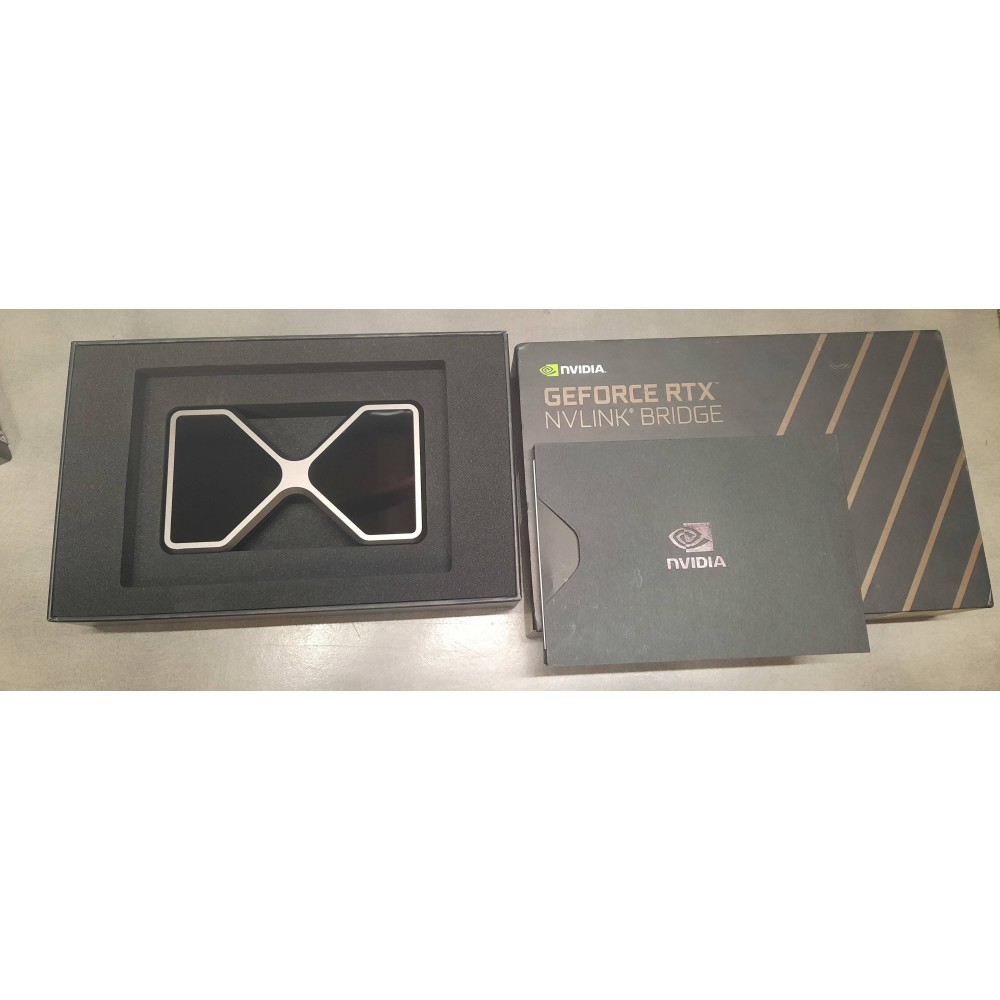 NVIDIA GeForce RTX NVLink HB Bridge 4-Slot for 30/3000 Series 900-13657-2500-000 SLI HB