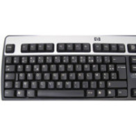 CLAVIER HP CLAVIER FILAIRE AZERTY GRIS 382641-051