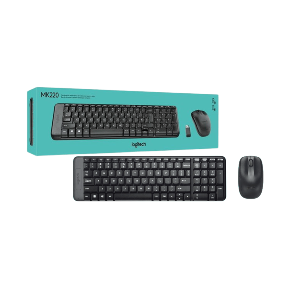 LOGITECH Ensemble Clavier Souris MK220 LOGITECH Ensemble Clavier Souris MK220