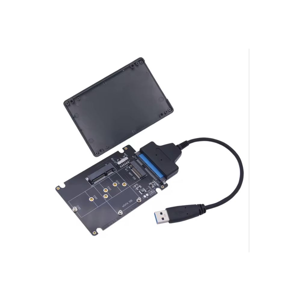 mSATA M2 USB Adapter Case SSD Externo USB3