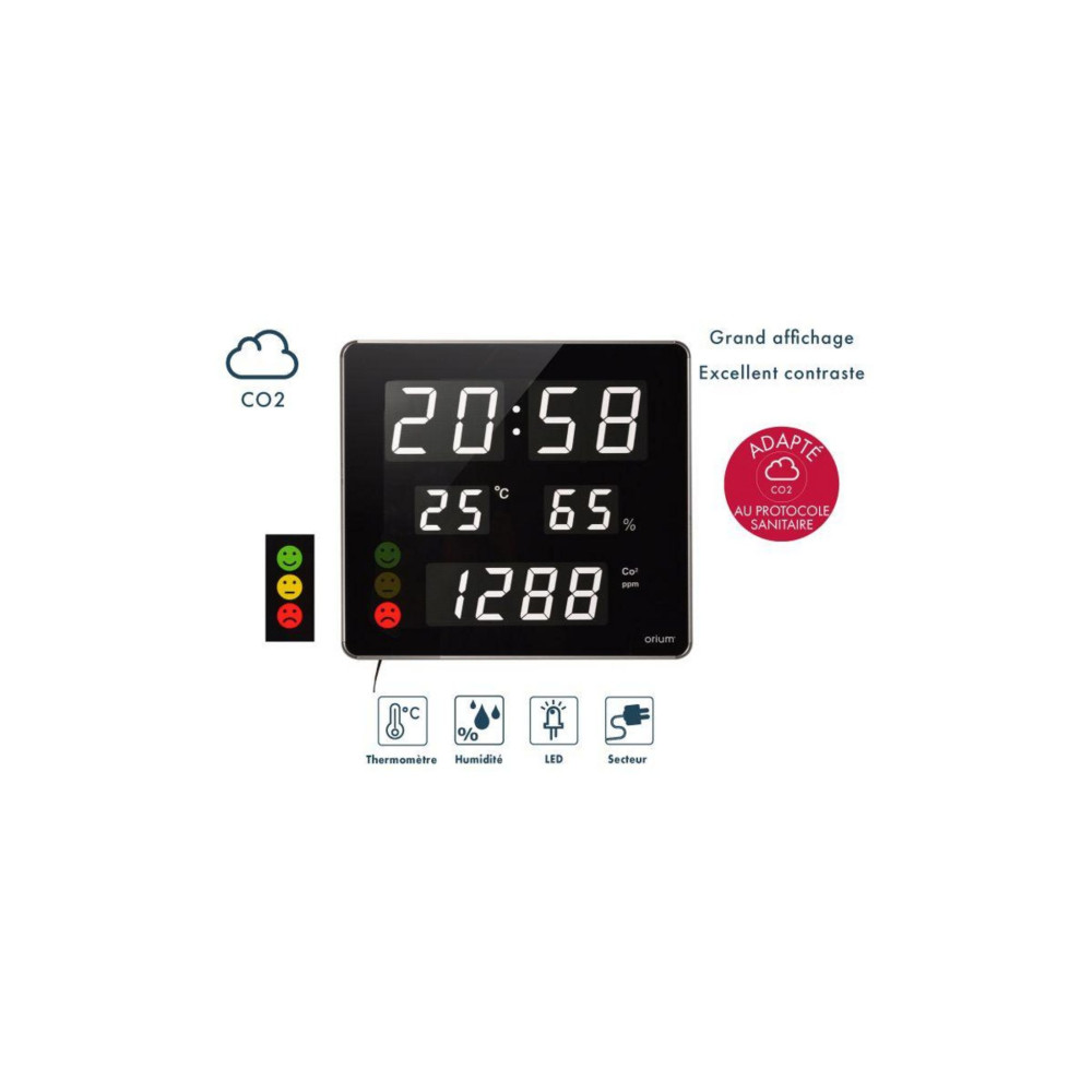 ORIUM Quaelis 18 Mesureur de Qualité de l'air CO2 ORIUM Quaelis 18 Mesureur de Qualité de l'air CO2