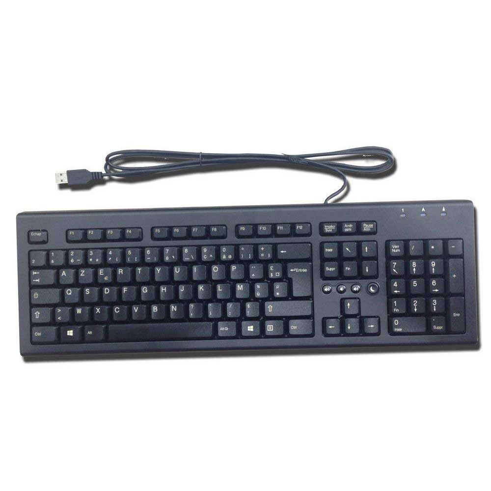 CLAVIER HP CLAVIER USB AZETY SLIM 697737-051 CLAVIER HP CLAVIER USB AZETY SLIM 697737-051