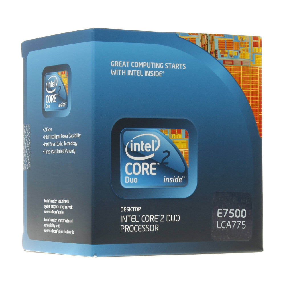 Processeur Intel C2D E7500 Processeur Intel C2D E7500