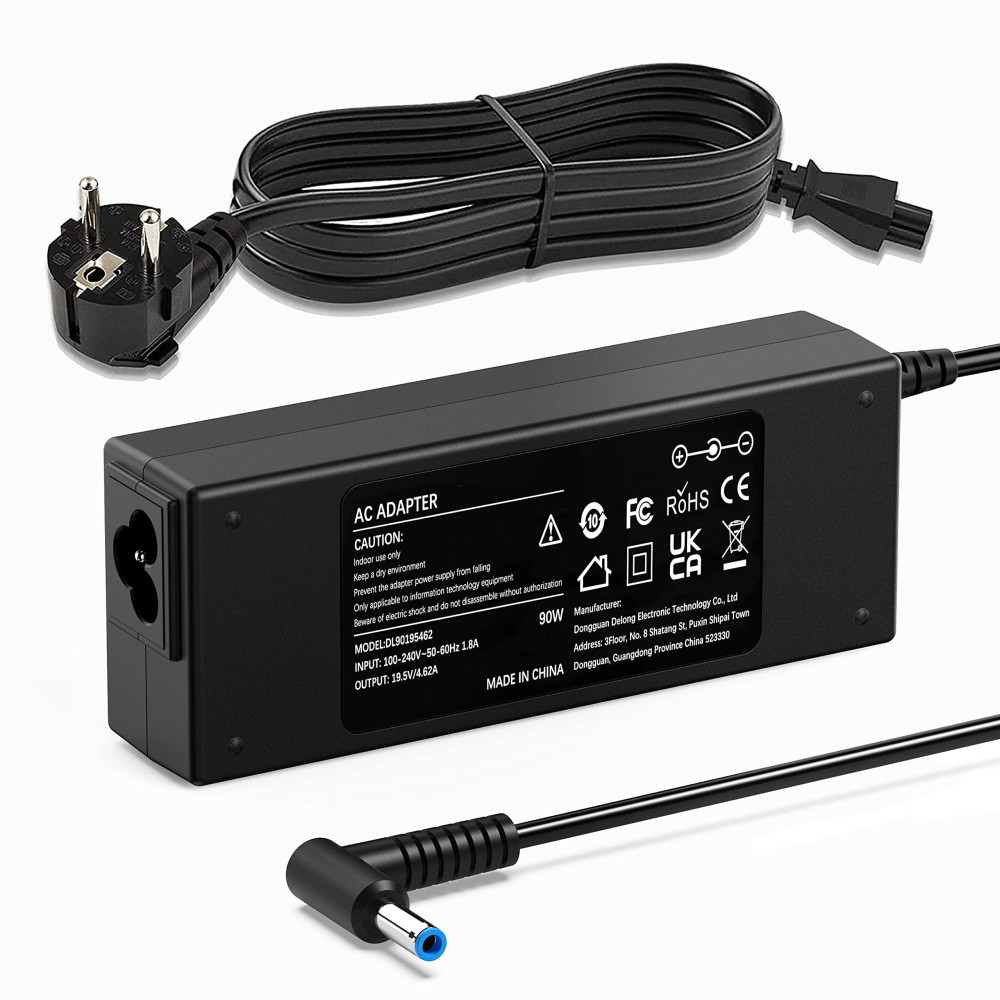 CHARGEUR HP 90W 4.62A 4.5mm CHARGEUR HP 90W 4.62A 4.5mm