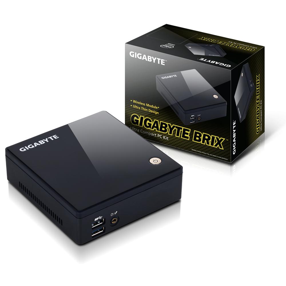 Ultra Compact PC Gigabyte GB-BXi3-5010 i3 5010U 2.1 GHz Ultra Compact PC Gigabyte GB-BXi3-5010 i3 5010U 2.1 GHz